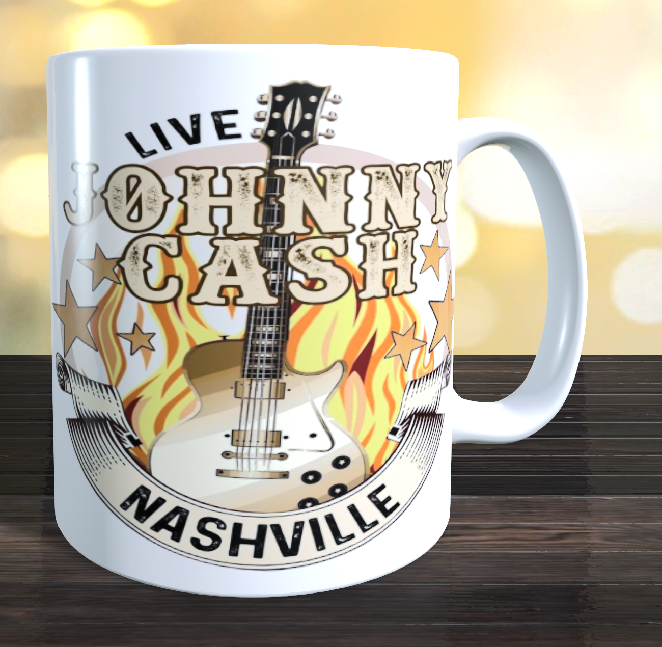 Johnny Cash Coffee Mug