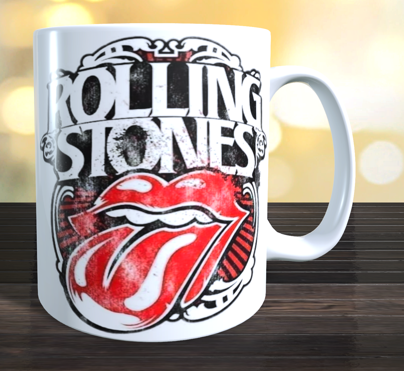 The Rolling Stones coffee mug