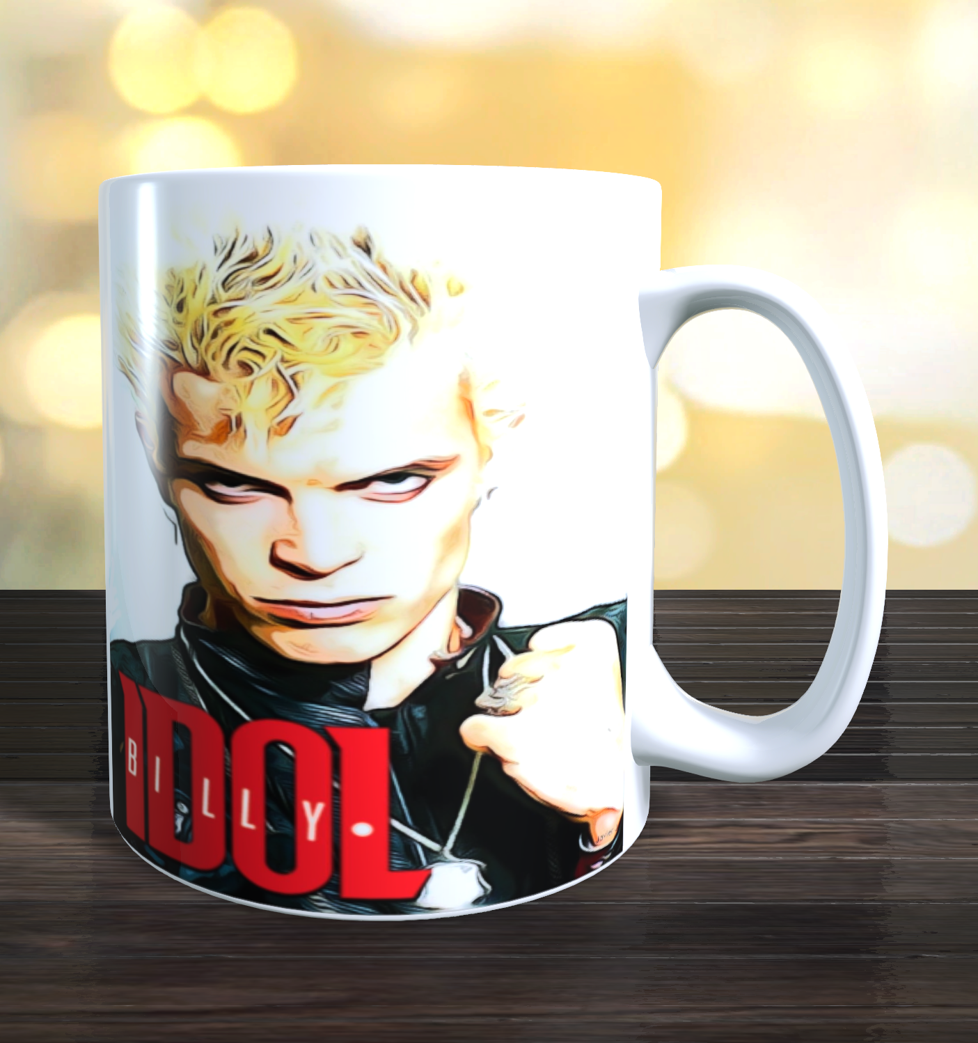 Billy Idol Coffee Mug