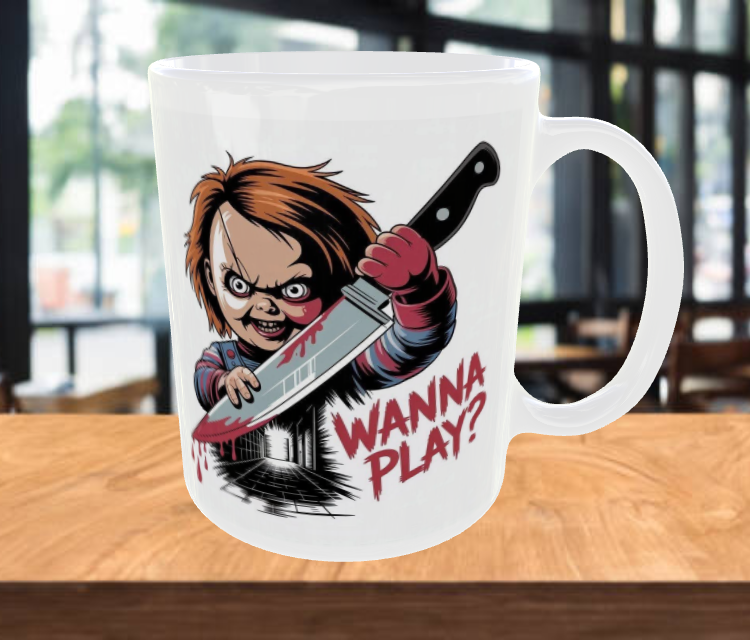 Child's Play Chucky Wanna Play - Mug