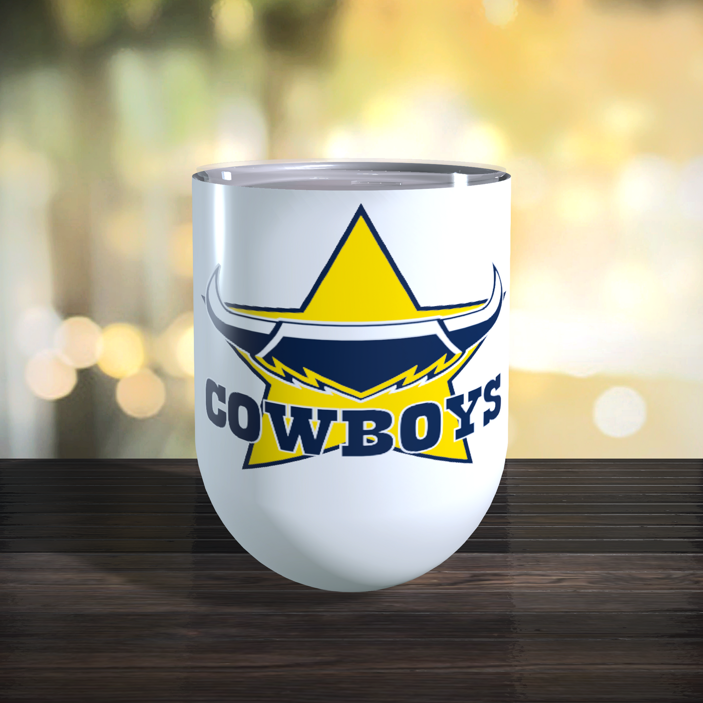 North Queensland Cowboys Tumbler with lid