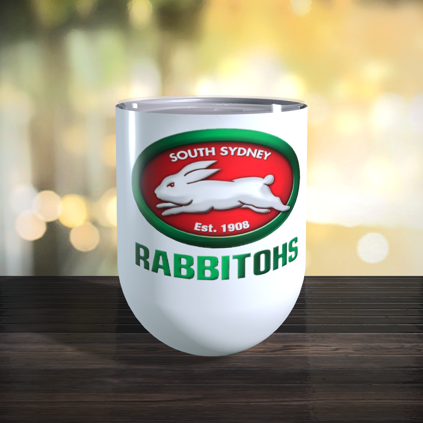 South Sydney Rabbitohs Tumbler with lid