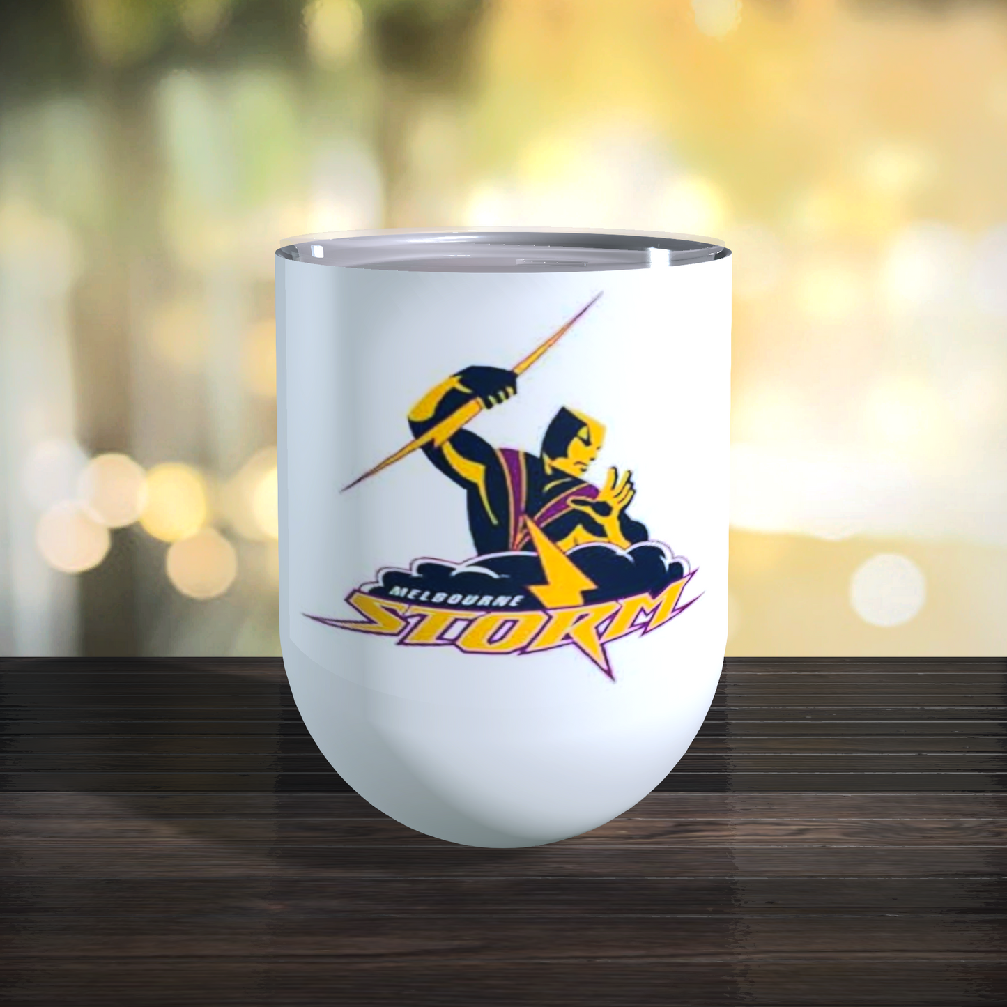 Melbourne Storm Tumbler with lid
