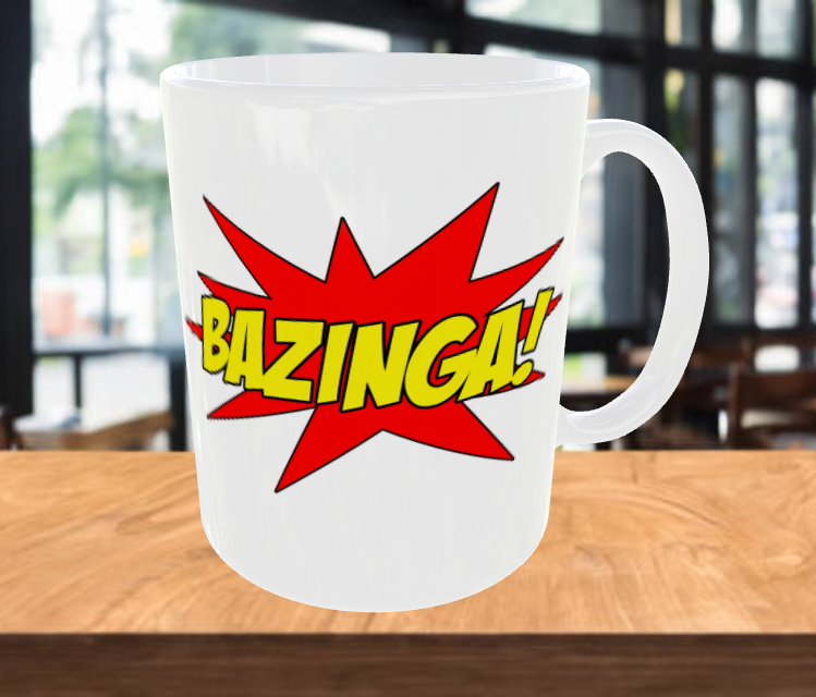 BAZINGA! Big Bang Coffee Mug