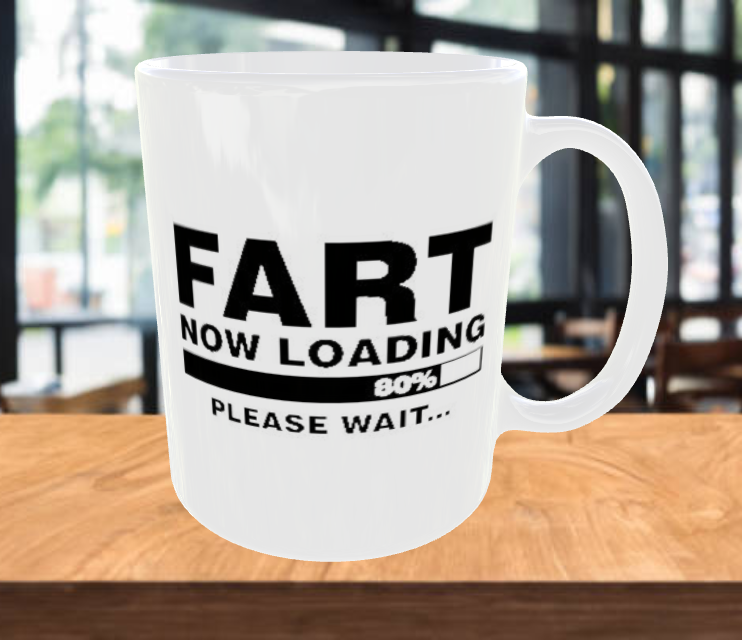 FART NOW LOADING Coffee Mug