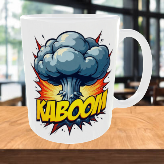 Kaboom Coffee Mug