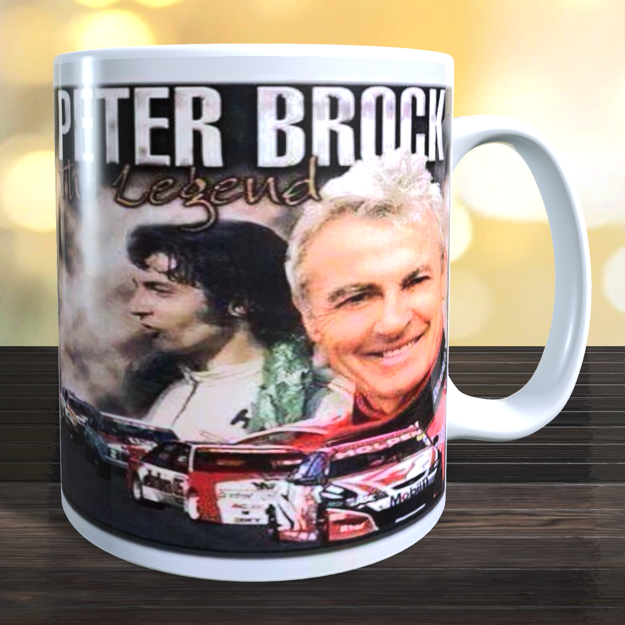 PETER BROCK The Legend Coffee Mug