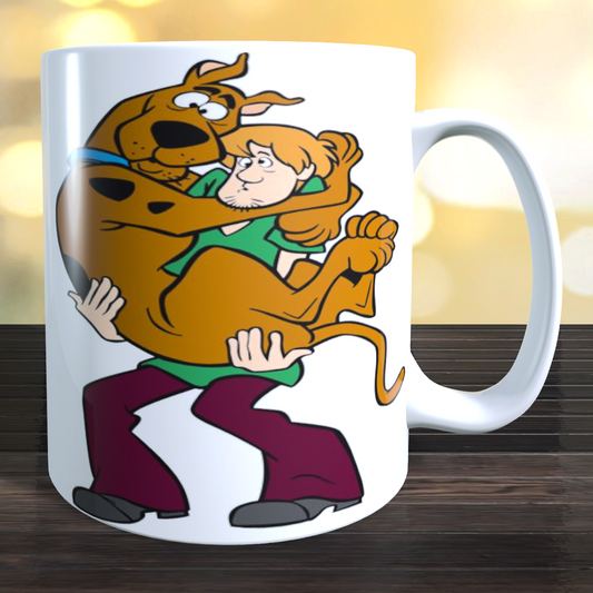 Scooby Doo Coffee Mug - Shaggy and Scooby