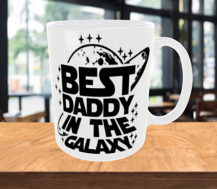 BEST DADDY IN THE GALAXY  Fathers Day - Star Wars  Coffee Mug