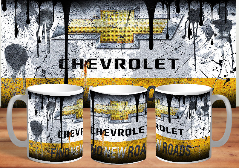 CHEVROLET Dirty oil coffee mug