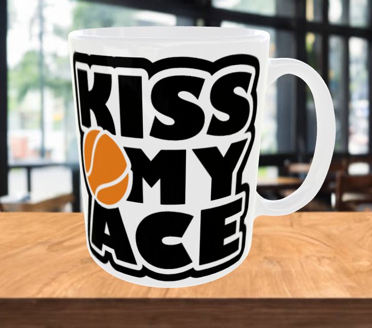 KISS MY ACE Tennis Coffee Mug