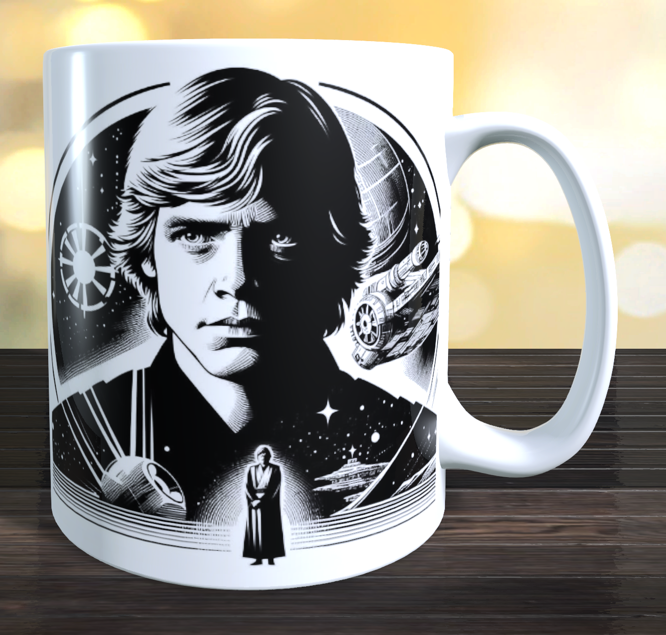 Luke Skywalker Star Wars Coffee Mug