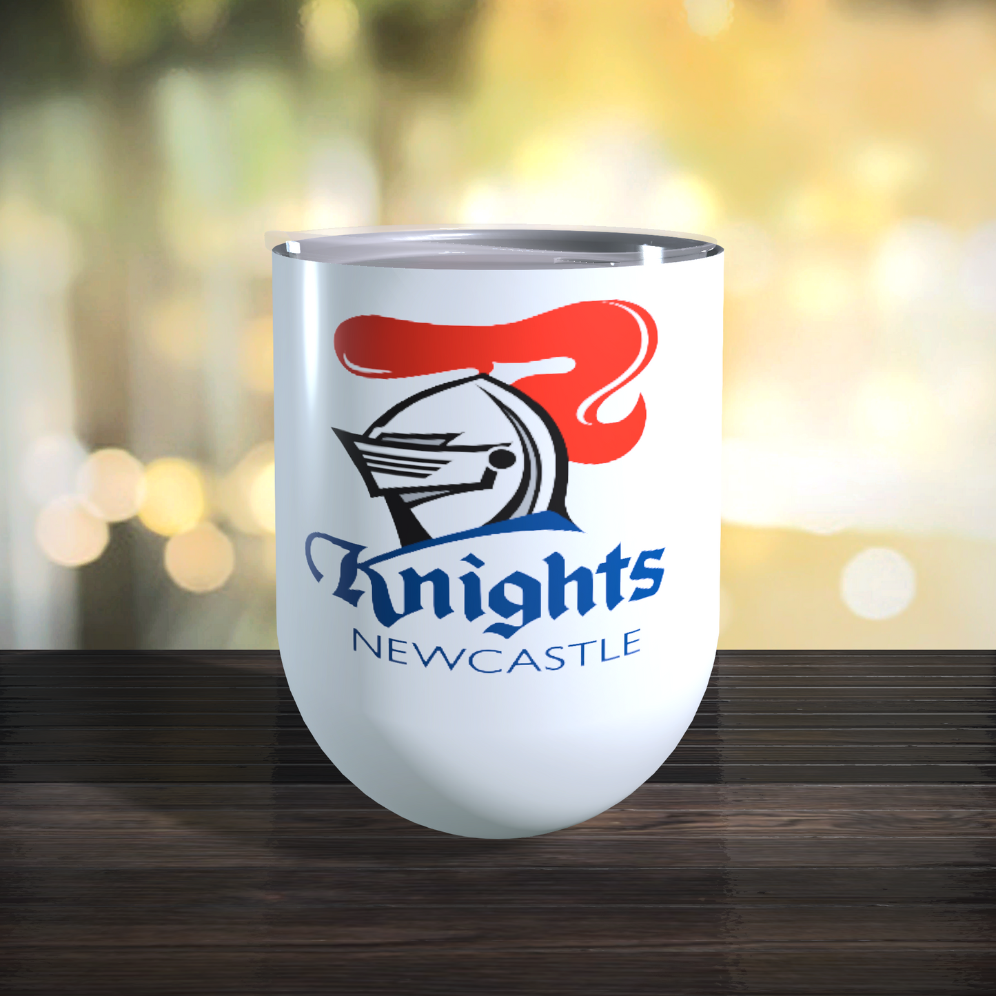 Newcastle Knights Tumbler with lid