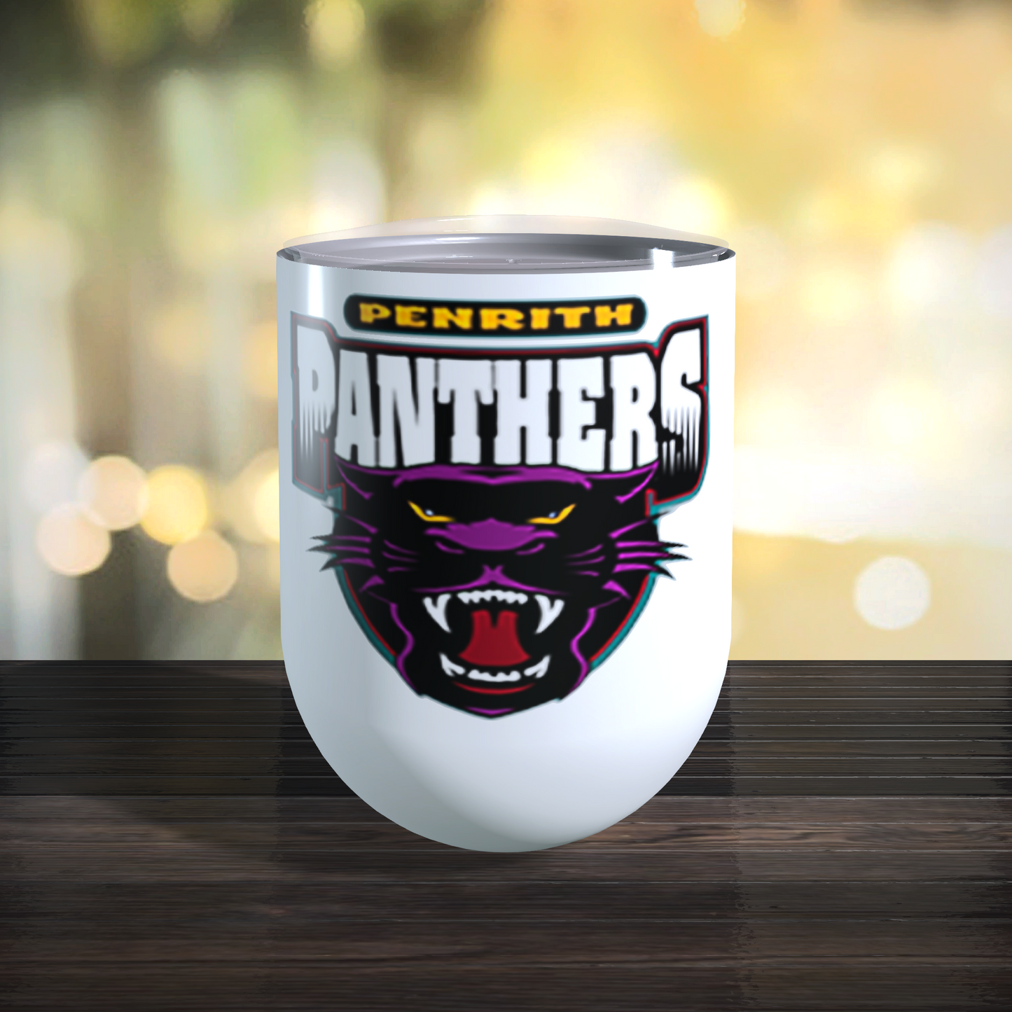 Penrith Panthers Tumbler with lid
