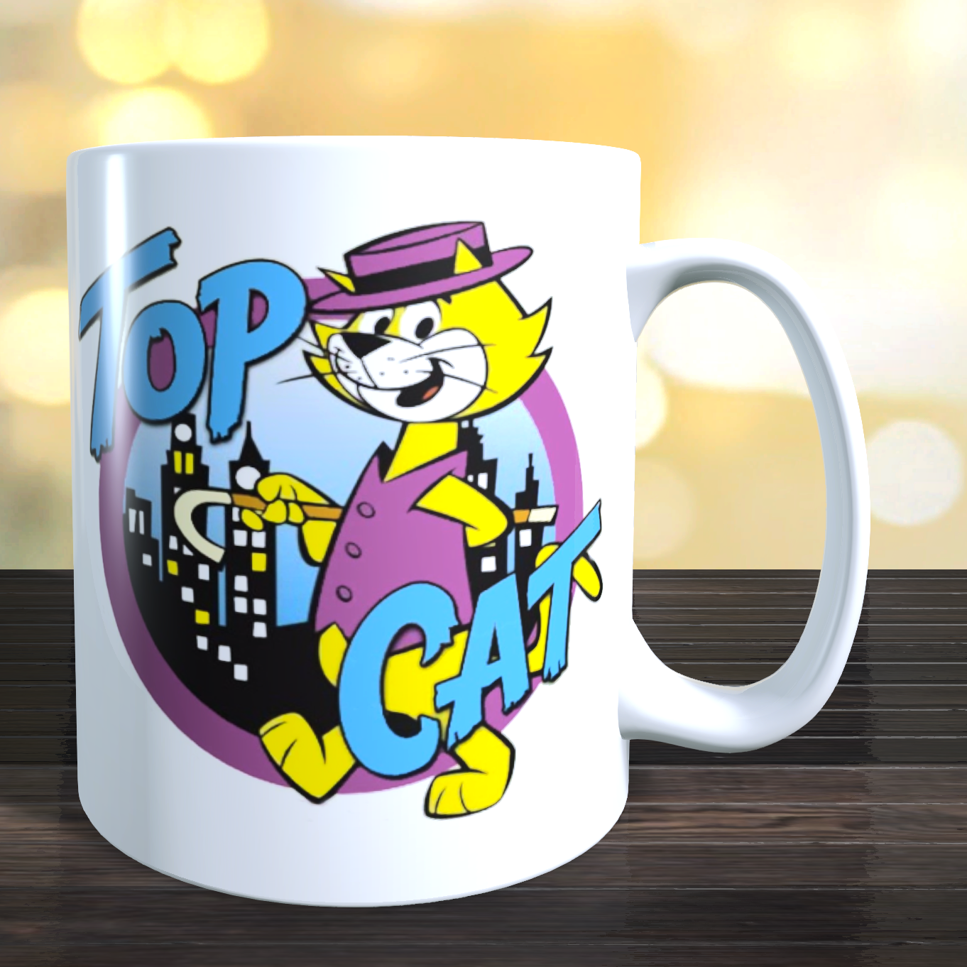 TOP CAT TV Show Coffee Mug